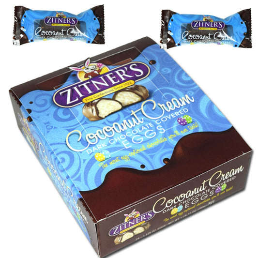 Zitner's Coconut Cream Eggs - 24ct