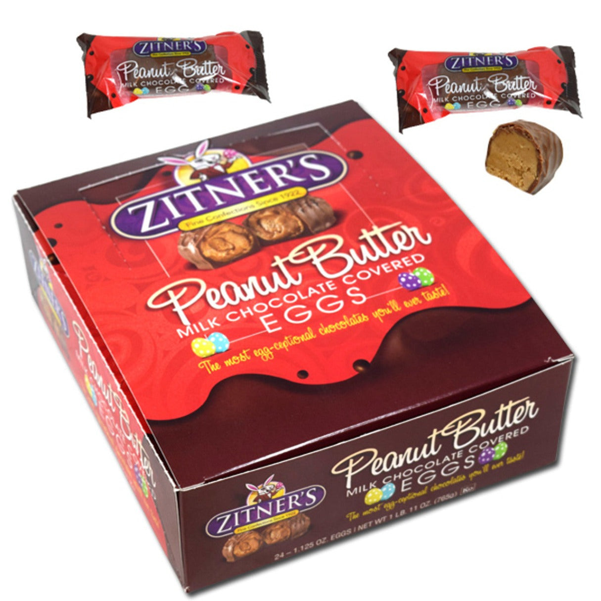 Zitner's Peanut Butter Eggs - 24ct