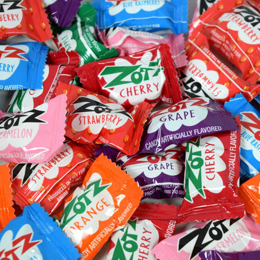 Zotz Assorted Flavors Candy Bulk Box - 15lb