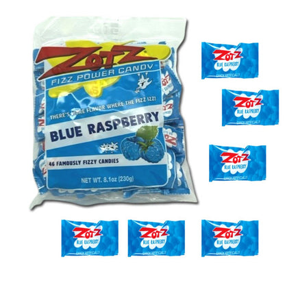 Zotz Blue Raspberry Singles 8.1oz - 12ct