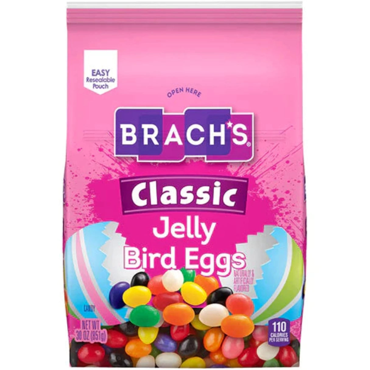 Brach's Classic Jelly Bird Eggs Resealable Bag 30oz - 6ct