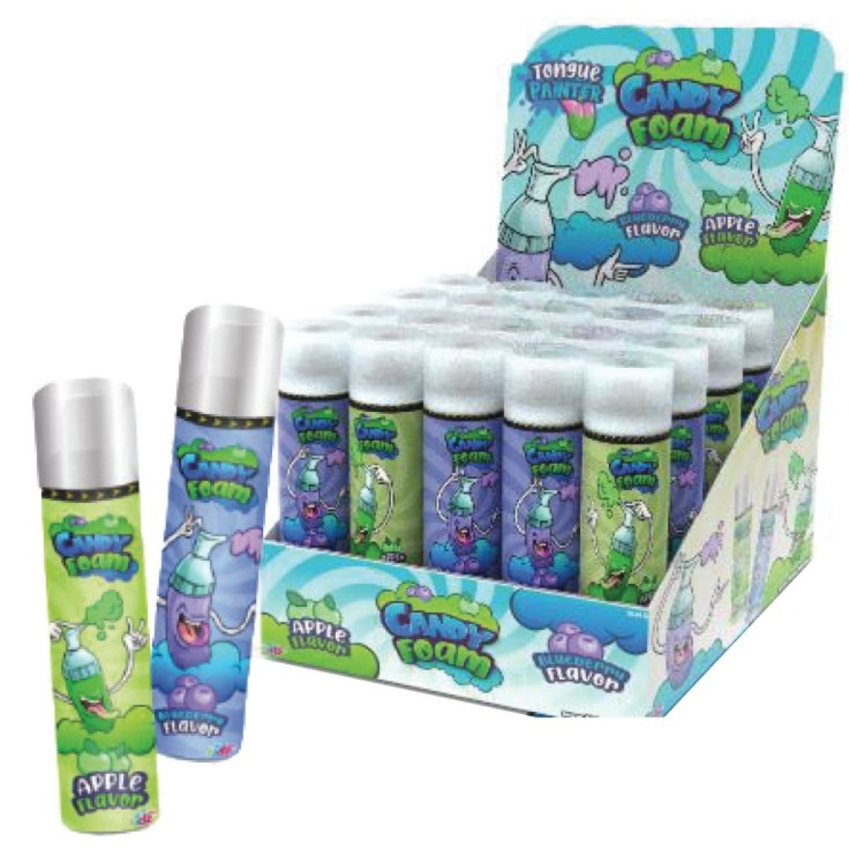 Candy Foam Sour Candy 2.37oz 12ct I Got Your Candy