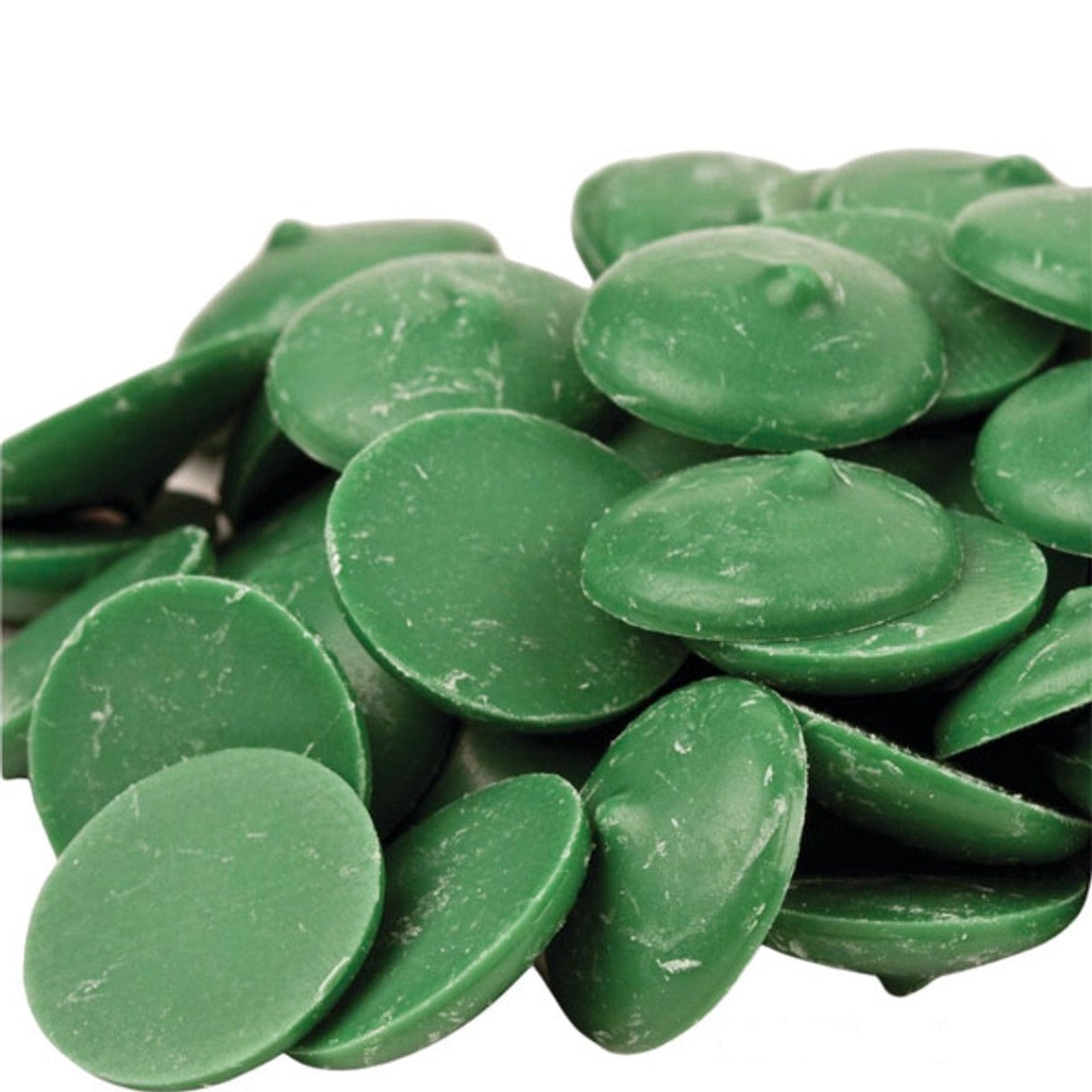 Clasen Alpine Dark Green Candy Melting Wafers Box - 25lb