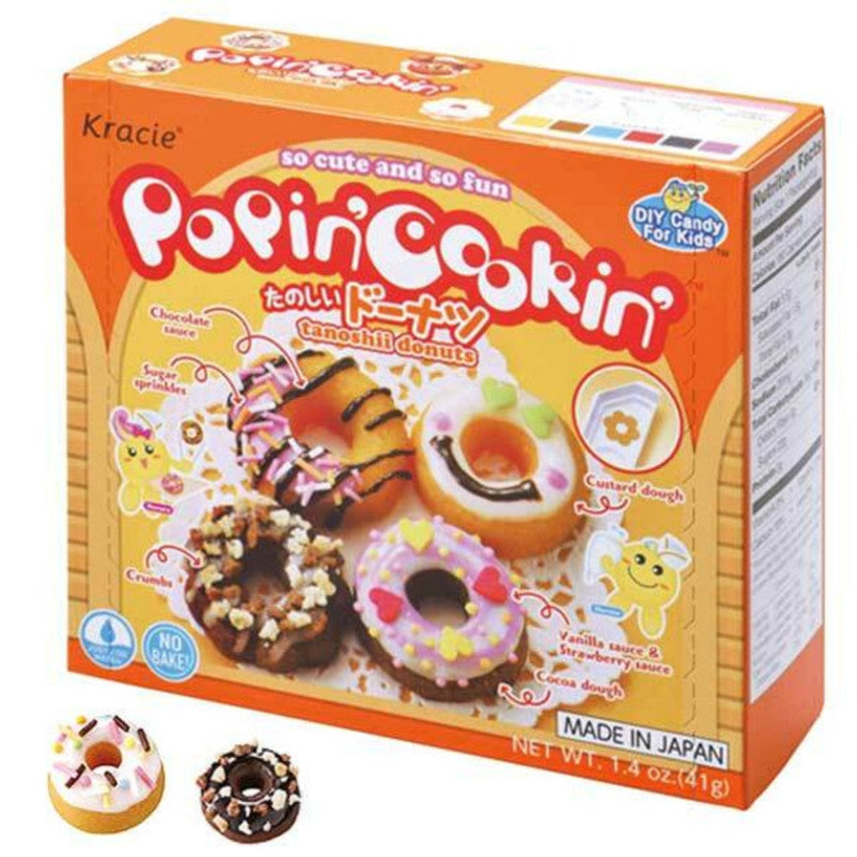 Kracie Popin  Cookin  Donut Kit 1.4oz - 5ct