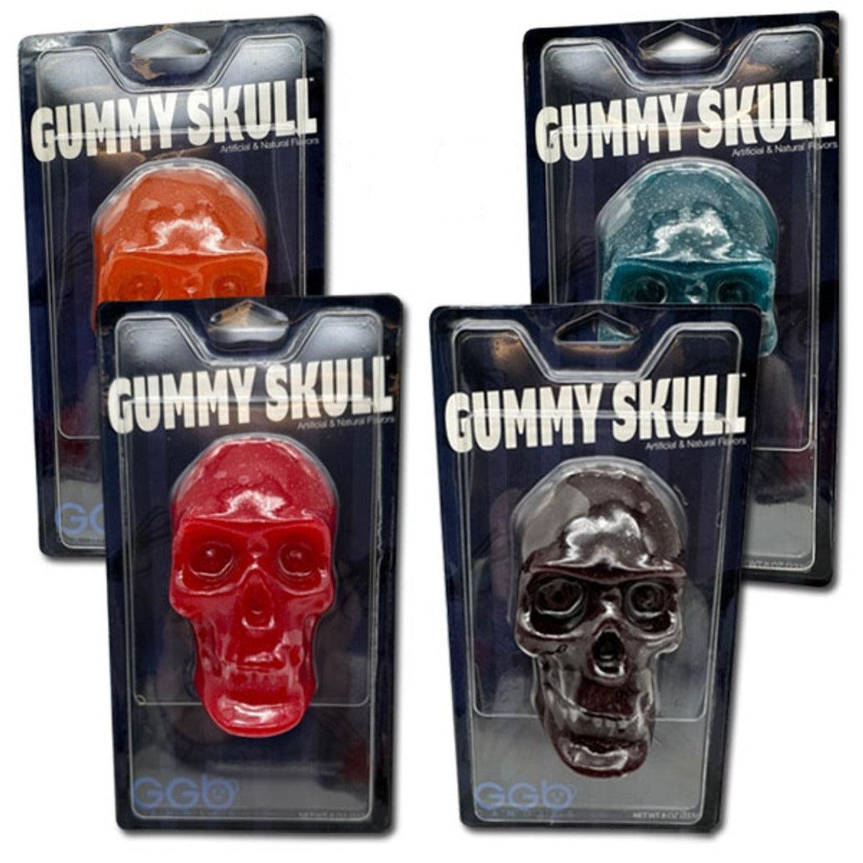 Giant Gummy Skull  8oz - 12ct