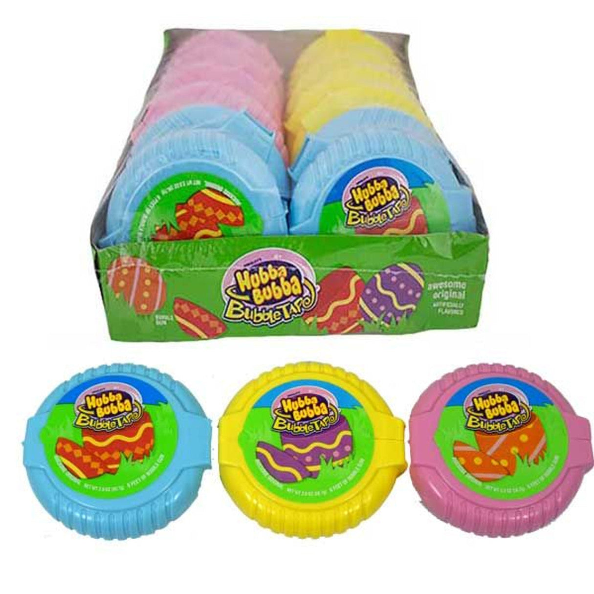 Hubba Bubba Easter Tape Gum 2oz - 12ct