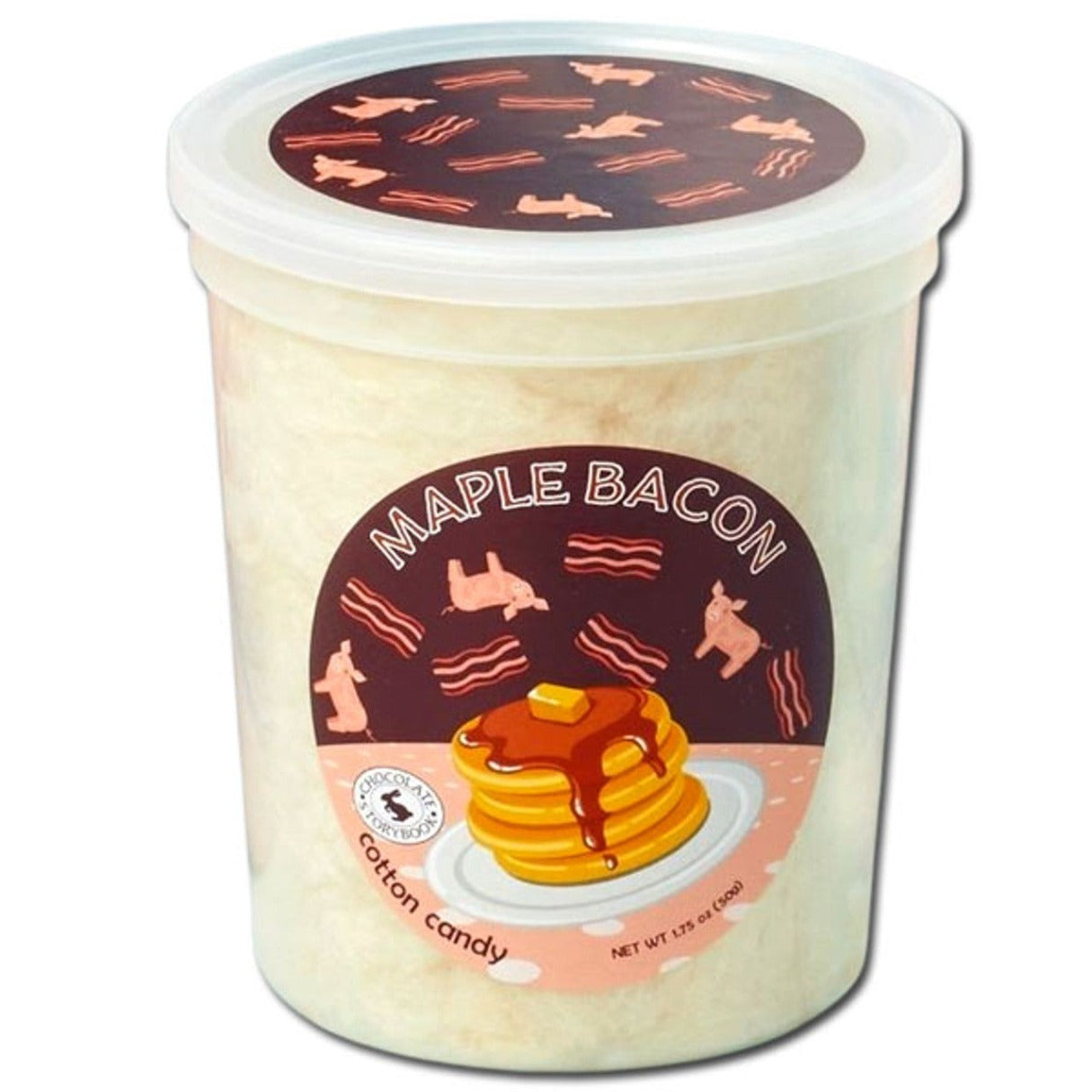 Cotton Candy Maple Bacon Flavor 1.75oz - 12ct