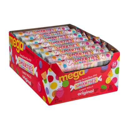 Smarties Mega Roll  2.25oz - 24ct