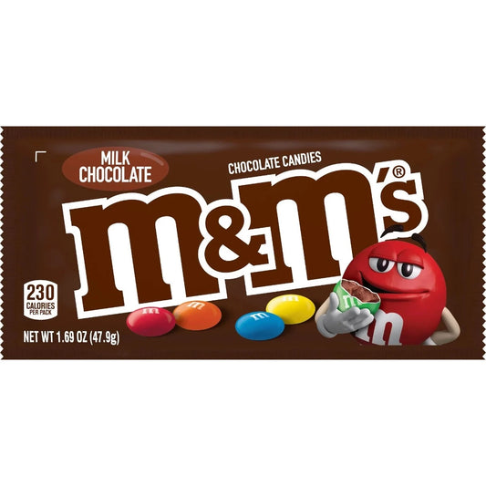 M&M's Milk Chocolate Candies  1.69oz - 36ct