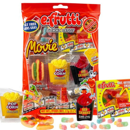 Efrutti Gummi Movie Bag 2.7oz - 12ct