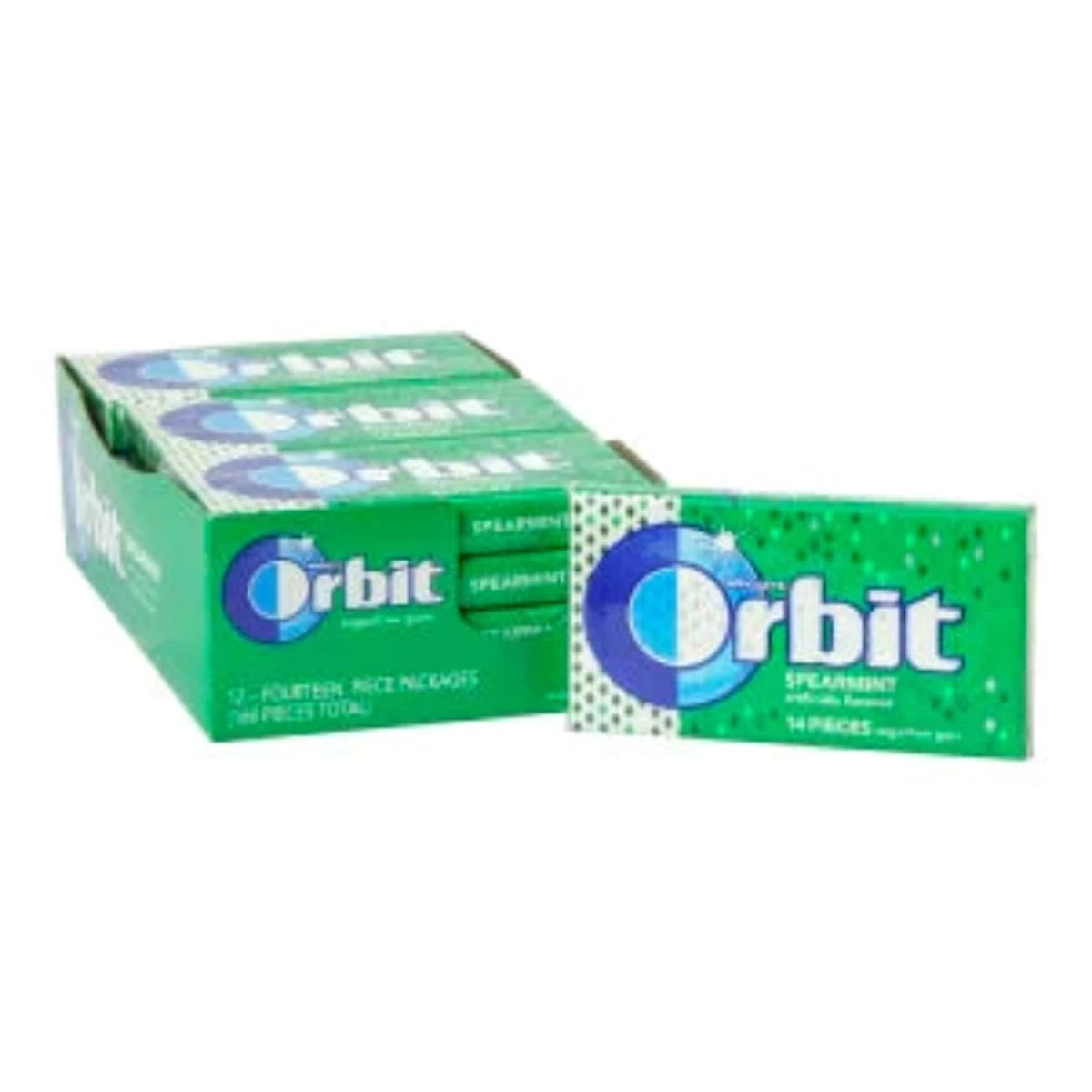 Orbit Gu Orbit Gum Spearmint - 12ct – I Got Your Candy