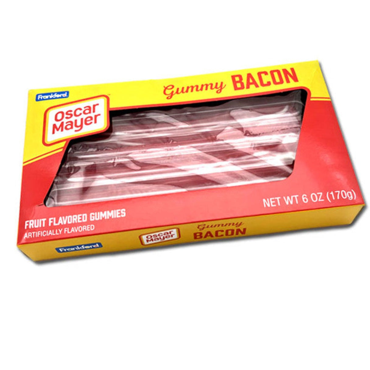 Frankford Oscar Mayer Gummy Bacon 6oz - 16ct