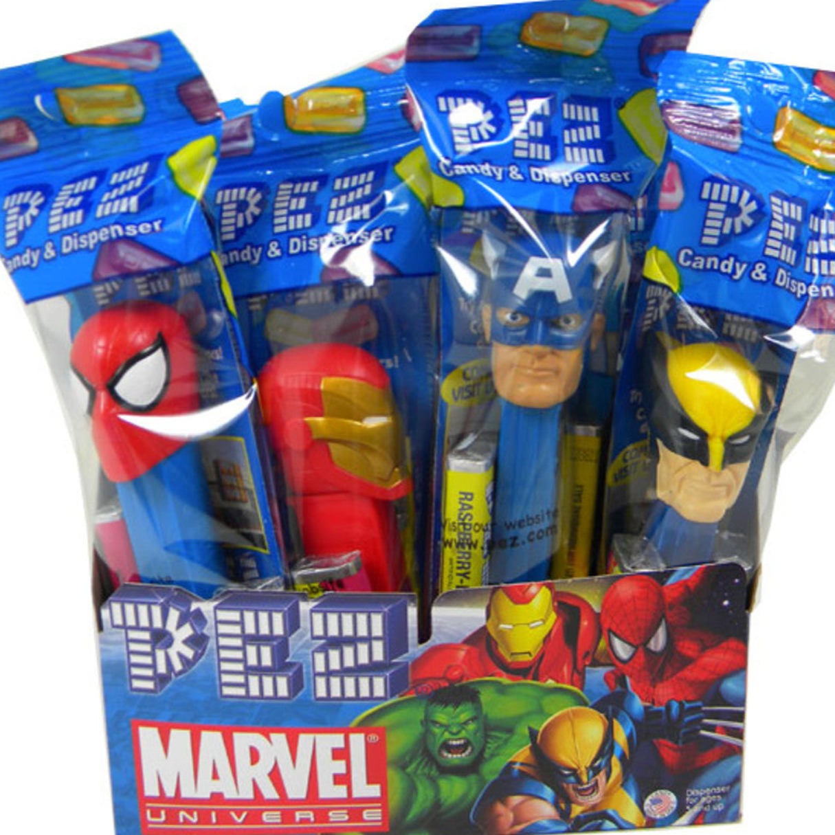 Pez Marvel Universe .58oz - 12ct – I Got Your Candy