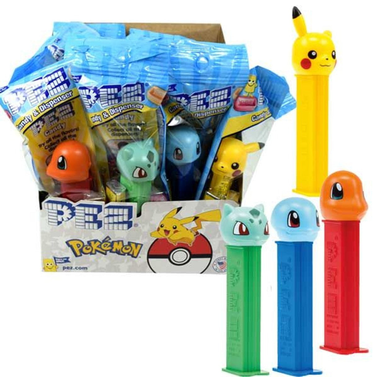 Pez Pokemon .58oz - 12ct