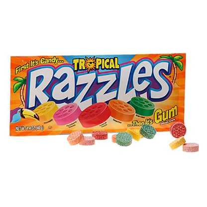 Razzles Tropical 1.4oz - 24ct