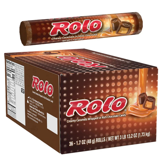 Rolo Chewy Caramels Milk Chocolate 1.7oz - 36ct