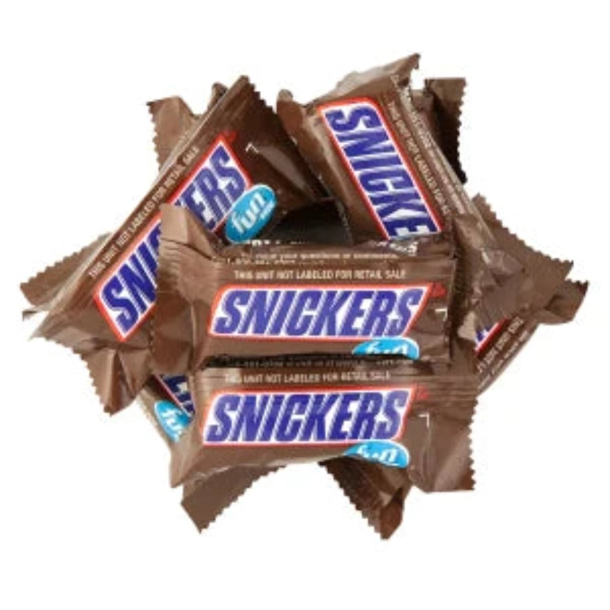 Snickers Fun Size Bulk Box - 20lb