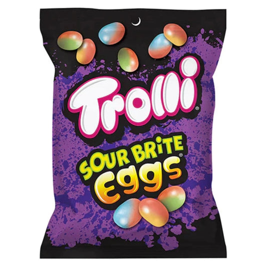 Trolli Sour Brite Eggs Gummi Candy 4oz - 12ct