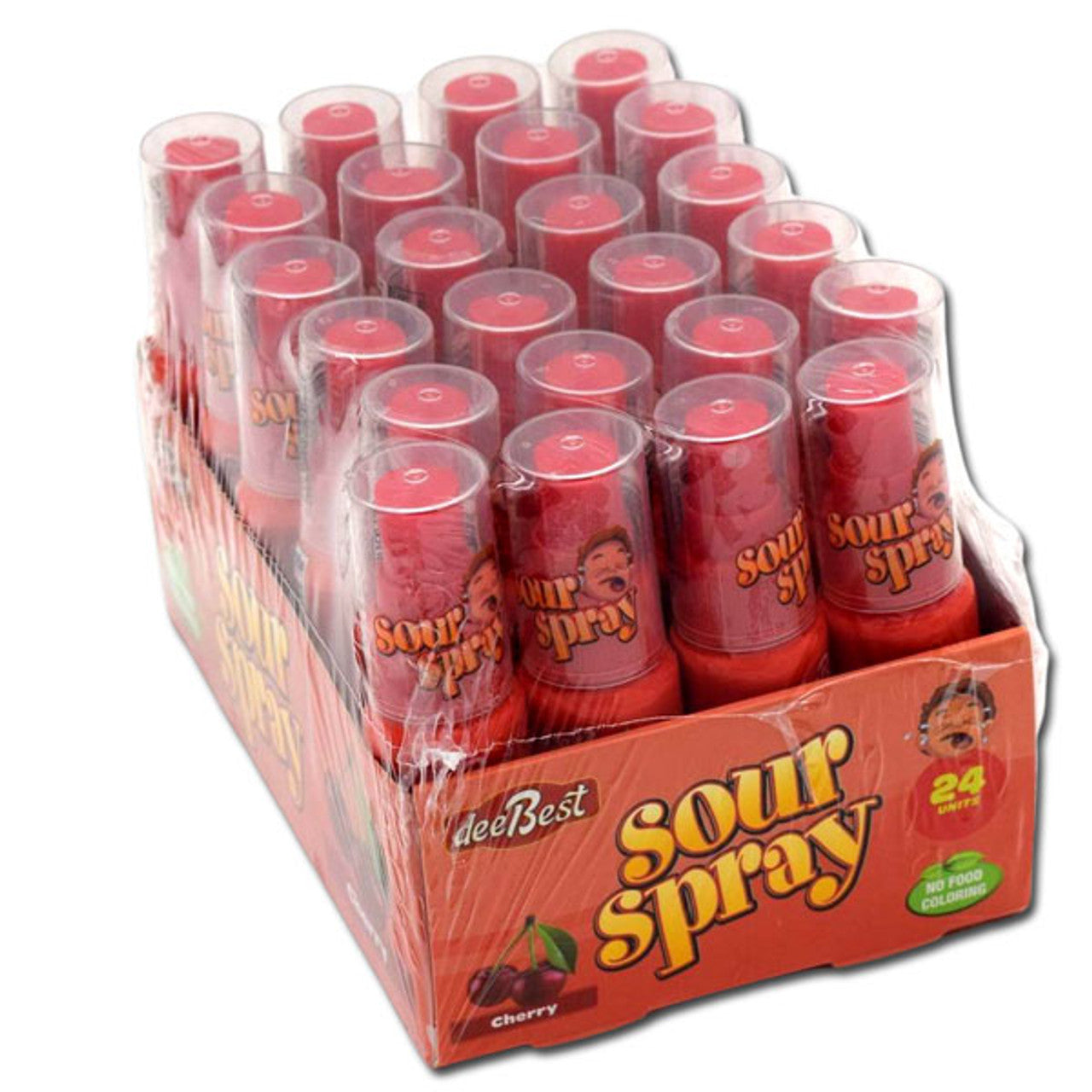 Dee Best Sour Spray Cherry .85oz - 24ct