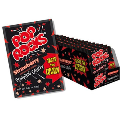 Pop Rocks Strawberry Popping Candy .33oz - 24ct