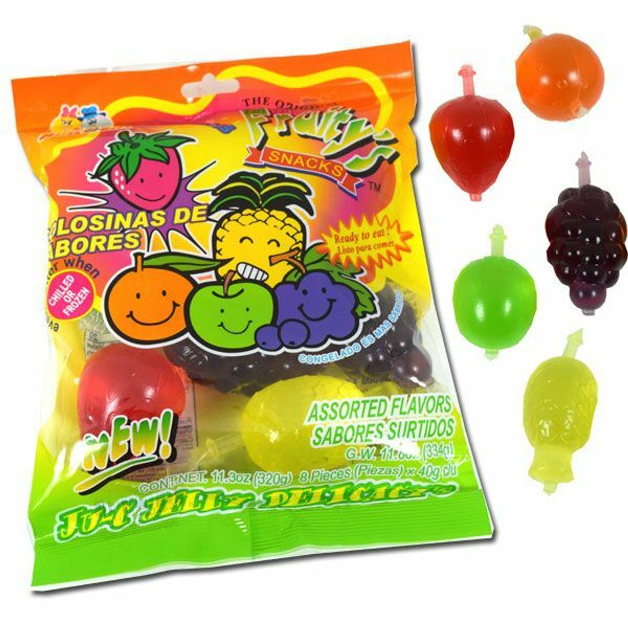 Fruity's Ju-C Tik Tok Challenge 8pc  Jelly Candy 11.3oz - 30ct
