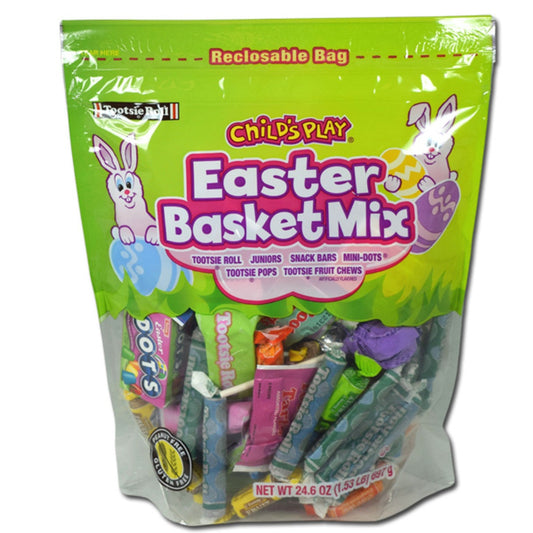 Tootsie Easter Childs Play Basket Mix  24.6oz - 6ct