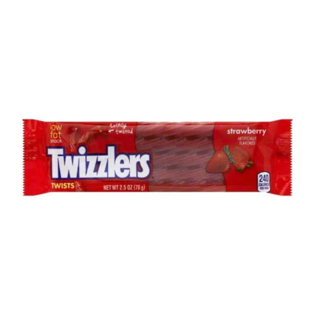 Twizzlers Strawberry Licorice Twists 2.5oz - 18ct