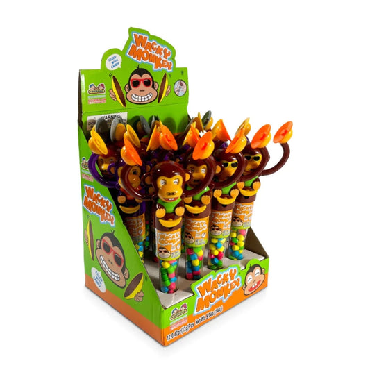 Kidsmania Wacky Monkey With Candy  0.42oz - 12ct