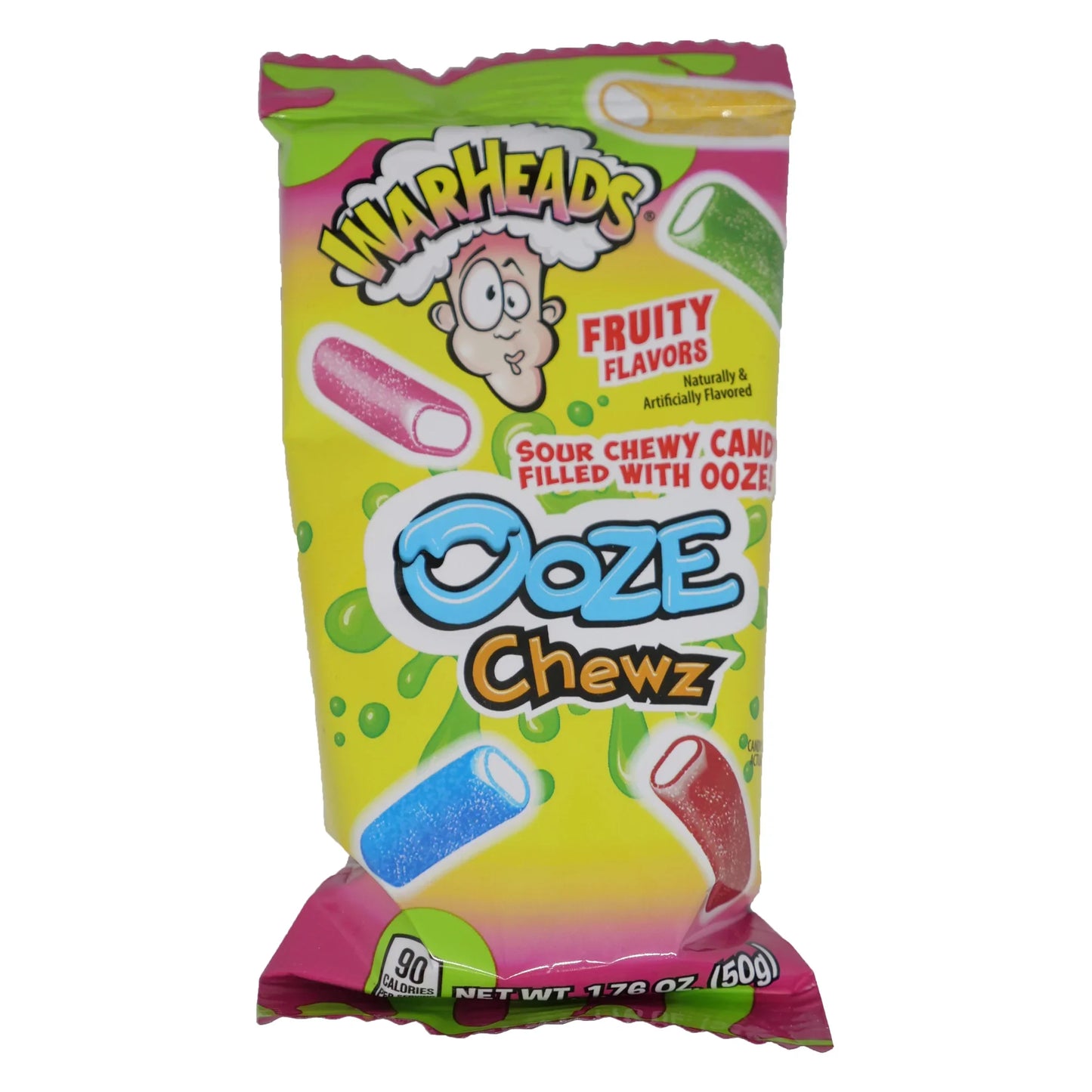 Warheads Ooze Chewz 1.76oz - 10ct