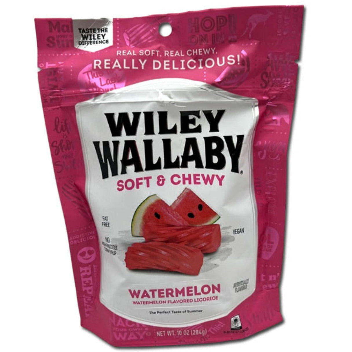 Wiley Wallaby Soft & Chewy Watermelon Licorice  10oz - 10ct