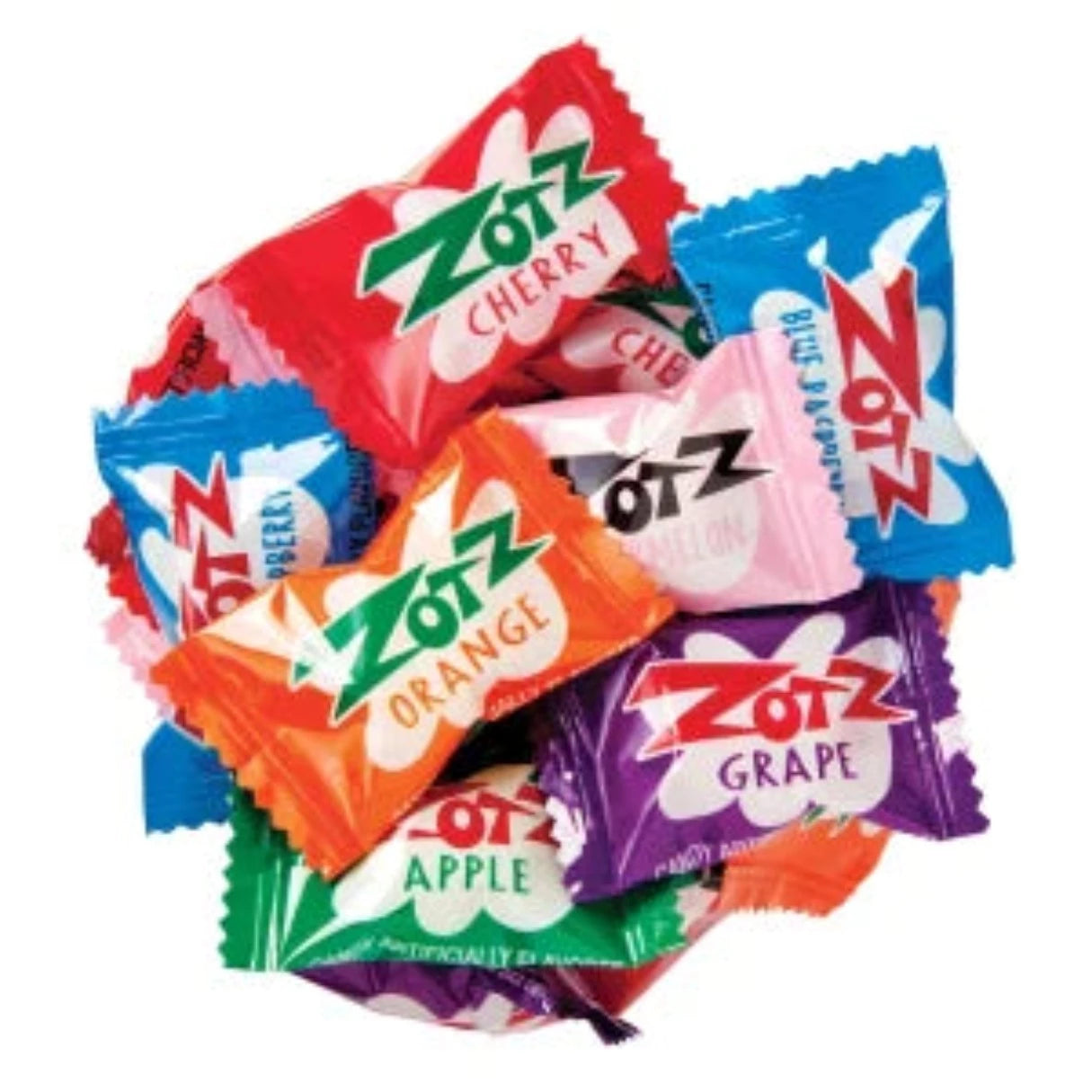 Zotz Assorted Flavors Candy Bulk Box - 15lb