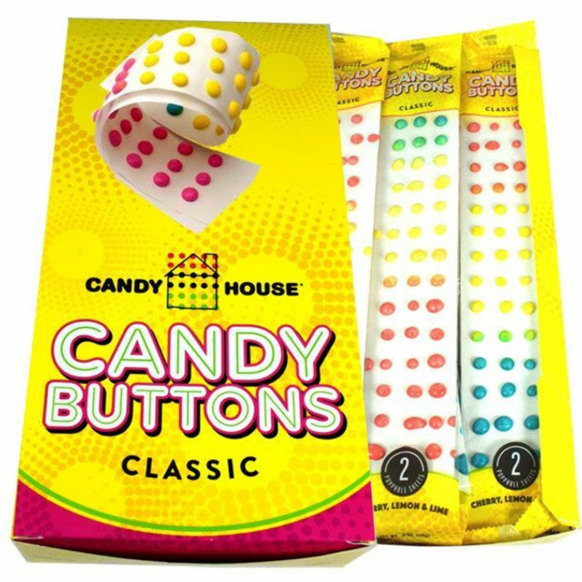 Large Candy Buttons Candy Buttons .5oz - 24ct – I Got Your Candy